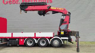 Scania G450 8x4 tridem Palfinger PK 65002 SH [upl. by Milan]