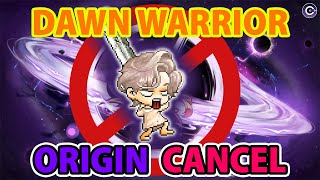 Dawn Warrior Origin Cancel  Maplestory GMS [upl. by Bev]