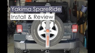 Yakima SpareRide Installation and Review [upl. by Etz]