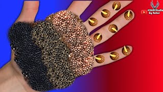 ASMR Trypophobia Maggot amp Worm Infected Hand Remove Worms Treatment 2D Clean Animation Asmr Videos [upl. by Ayhdnas384]