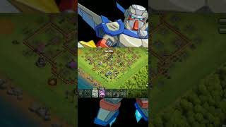 New troops MECHA strategy crazy in clash of clans youtubeshorts clashofclans foryou [upl. by Nayb]