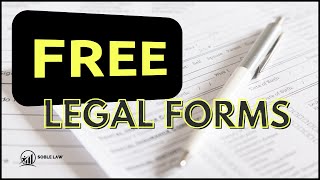 Free Legal Forms  What You Need To Know [upl. by Grindle412]