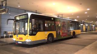 Busse in Berlin Steglitz Haltestelle Kreisel  BVG Citaro MAN Volvo 1080p [upl. by Nage]