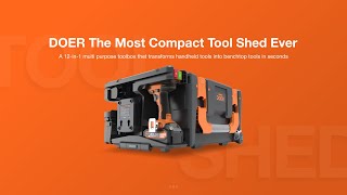 Stellen DOER the Most Compact ToolShed Ever [upl. by Arim]