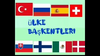 ÜLKE BAŞKENTLERİ [upl. by Vogeley]