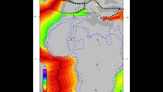 African paleocoastlines and plate motions since the Early Cretaceous [upl. by Pack]