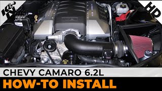 Chevy Camaro 62L 633074 Air Intake Installation [upl. by Pinelli]