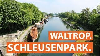 Das Schiffshebewerk Henrichenburg und der Schleusenpark in Waltrop  checkpottclip [upl. by Zetnauq105]