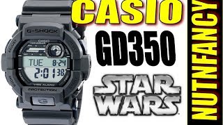 Adventure Watch Casio GD350 DeathStar Grey [upl. by Yllitnahc625]