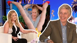 5 Times Amy Schumer Made Ellen Laugh So Hard She Cried [upl. by Procto544]