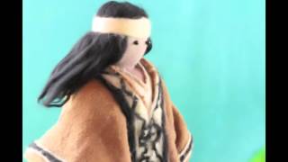 ANIMACIÓN TEXTIL EN STOP MOTION quotPEUMOquot [upl. by Goulette505]