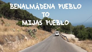 BenalmΓʽdena Pueblo to Mijas Pueblo [upl. by Essile762]