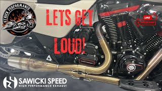 2024 CVO ST Exhaust Upgrade to Sawicki [upl. by Halla297]