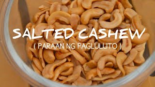 Salted Cashew  Roxas Palawan Philippines [upl. by Josias]