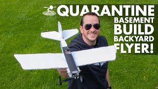 Josh Basement Build ⚡️ Backyard Flyer  Quarantine Project 1 [upl. by Heise537]