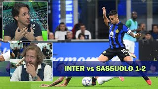 InterSassuolo 12  Tramontana Inter poco lucida ma le avvisaglie cerano già state a Empoli [upl. by Anelagna]