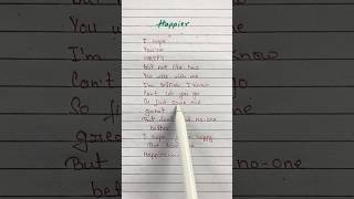 Happier English Songs lyrics English Speaking Practice Songs EnglishSpeaking [upl. by Jorrie]