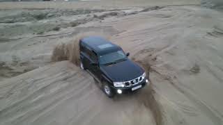 Nissan Patrol Y61 48 on the sand [upl. by Urion710]