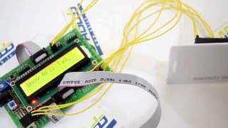 EM18 RFID Reader Interfacing with ATmega32 by ABLab Solutions [upl. by Peck151]