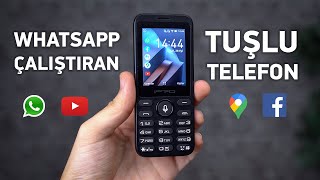 WhatsApp Çalıştıran Tuşlu Telefon  KaiOS Telefon İncelemesi [upl. by Aztilay186]