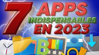 7 applications Windows INDISPENSABLES en 2023 [upl. by Duyne]