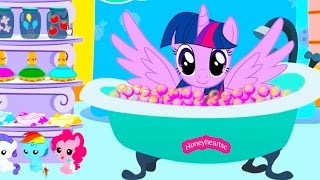 Twilight Sparkle Bubble Bath  Jumping  Lets Play Online Horse Games  Honeyheartsc [upl. by Schmidt]