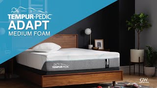 TempurPedic Adapt Medium Foam Mattress Expert Review [upl. by Cadman889]