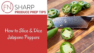 How to Cut and Dice Jalapenos [upl. by Enelcaj]