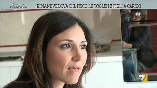 Rimane vedova e il fisco le toglie i 3 figli a carico [upl. by Baese901]