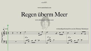 Regen überm Meer  Easy Piano  Dietmar Steinhauer [upl. by Kcam]