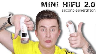 Mini Hifu 20 EMS Routine amp FAQ  2nd Gen Mini Hifu EMS Face Lift [upl. by Karlene]