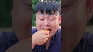 mukbang  pig head  Spicy Pork Head  funny mukbang  funny videocomedy trending [upl. by Cowley64]