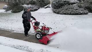 The Ultimate Sidewalk Snow Sweeper  Turf Teq Snow Removal Machines [upl. by O'Conner707]