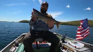 Quabbin ReservoirLake TroutSmallmouthEaglesMay 7 2023 [upl. by Latini]