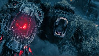 Godzilla amp King Kong Vs Mecha Godzilla  Godzilla VS King Kong  4k 60 FPS HD  MOVIE SCENE [upl. by Eartnoed]