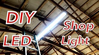 Make your own LED shop lights [upl. by Naihtsirc701]