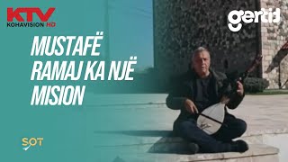 Këngë patriotike nga mjeshtri i lahutës ndër lahutarët e paktë në vend  KTV [upl. by Maridel]