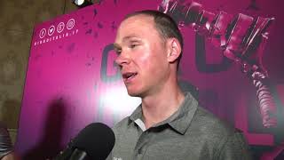 Chris Froome  Interview before the race  Giro dItalia  Tour of Italy 2018 [upl. by Sandell]