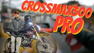 PROBANDO LA VENTO CROSSMAX 300 PRO  REVIEW [upl. by Aneev598]