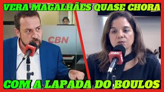 Vera Magalhães tenta lacrar recebe uma lapada do B0UL0S e quase chora no final [upl. by Eiuqnimod]