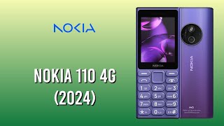 Nokia 110 4G 2024  Classic Design with Modern Connectivity [upl. by Lenz796]