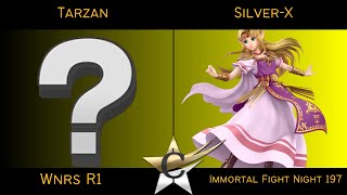 Immortal Fight Night 197 Wnrs R1  Tarzan Random Vs SilverX Zelda  SSBU [upl. by Leanora]