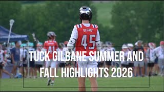 Tuck Gilbane Class of 2026 Freshman Summer and Fall Highlights [upl. by Glynis]