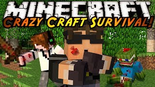 Minecraft Crazy Craft  JOURNEY TO THE ANT DIMENSION [upl. by Dahsar208]