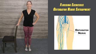 NERVE GLIDES  FLOSSING EXERCISES for OBTURATOR NERVE ENTRAPMENT [upl. by Leveroni]