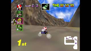 Gerudo Road  Custom Mario Kart 64 Track [upl. by Cargian]