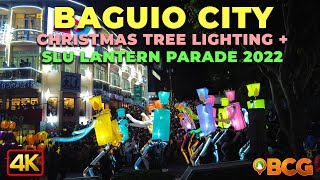 SLU Lantern Parade 2022 and Baguio City Christmas Lighting Countdown [upl. by Purcell]