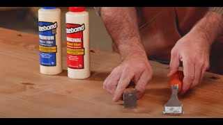 Titebond Glue Cleaning Strategies [upl. by Quent]