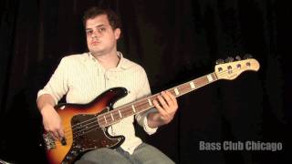 Bass Club Chicago Demos  Sadowsky UV70 Ultra Vintage Jazz [upl. by Aseek]