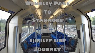 LONDON UNDERGROUND JOURNEY  Wembley Park to Stanmore [upl. by Lorianna]